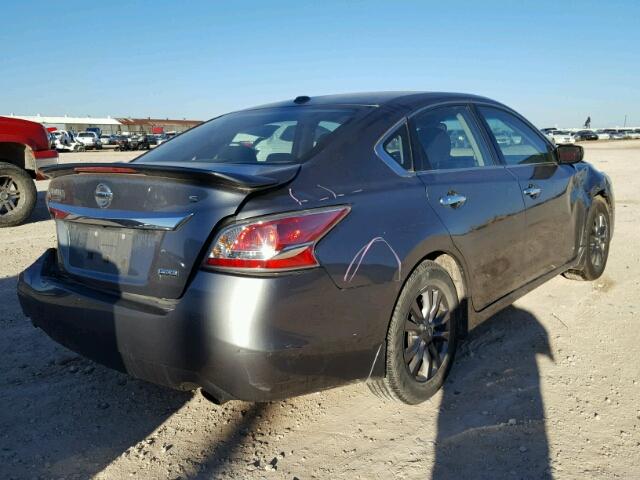 1N4AL3AP9FC458755 - 2015 NISSAN ALTIMA 2.5 GRAY photo 4