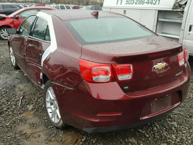 1G11C5SL5FF276303 - 2015 CHEVROLET MALIBU 1LT MAROON photo 3