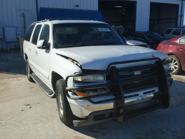 3GNEC16T91G241953 - 2001 CHEVROLET SUBURBAN C WHITE photo 1