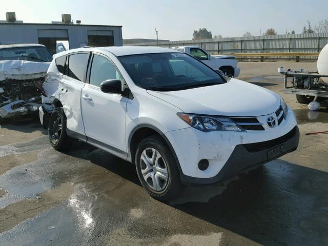 2T3BFREV6DW026944 - 2013 TOYOTA RAV4 LE WHITE photo 1