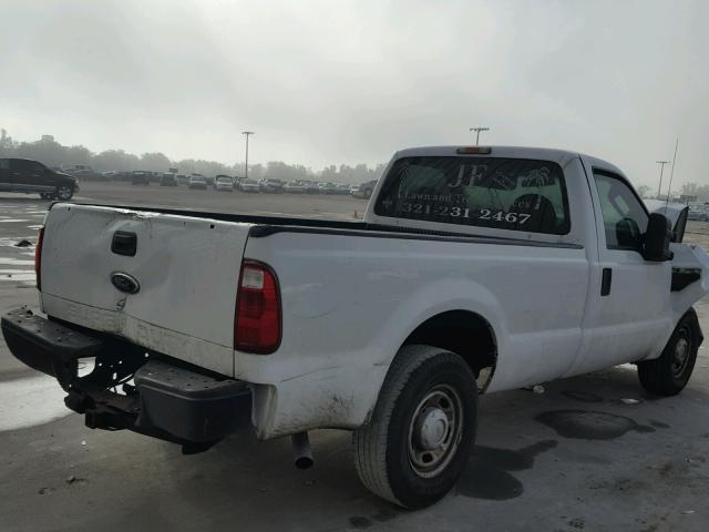 1FTNF2A50AEA89681 - 2010 FORD F250 SUPER WHITE photo 4