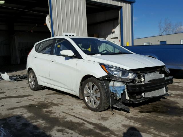 KMHCU5AE1DU067550 - 2013 HYUNDAI ACCENT GLS WHITE photo 1