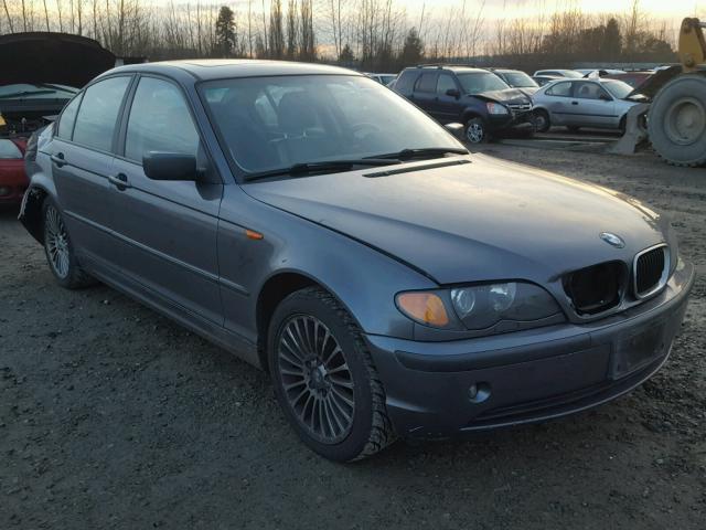 WBAEU33442PF67753 - 2002 BMW 325 XI GRAY photo 1