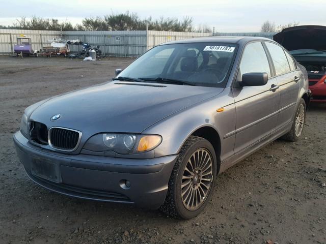 WBAEU33442PF67753 - 2002 BMW 325 XI GRAY photo 2