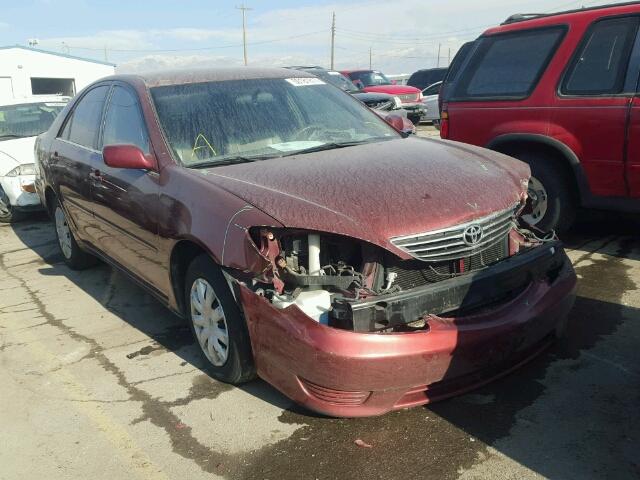 4T1BE32K55U074679 - 2005 TOYOTA CAMRY LE RED photo 1