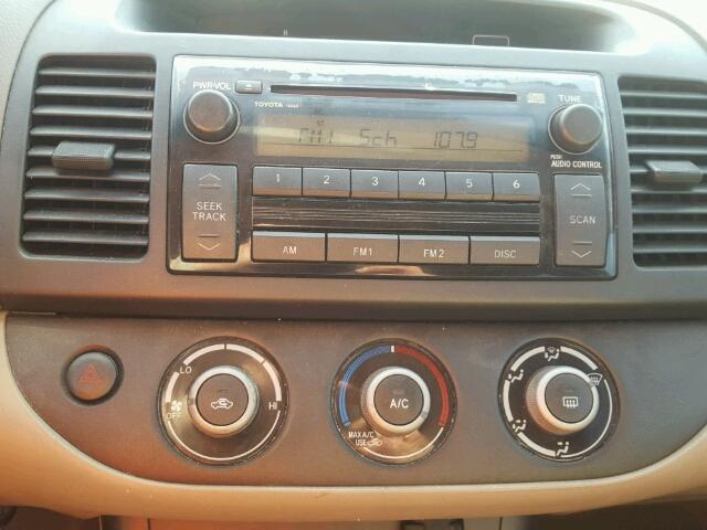 4T1BE32K55U074679 - 2005 TOYOTA CAMRY LE RED photo 9