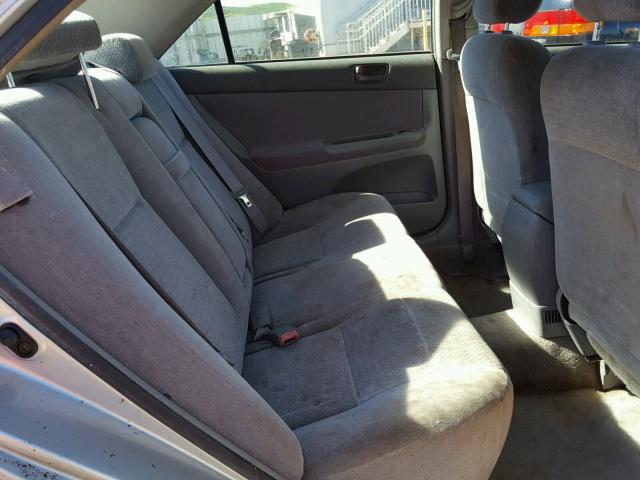 JTDBE32K630185122 - 2003 TOYOTA CAMRY LE SILVER photo 6