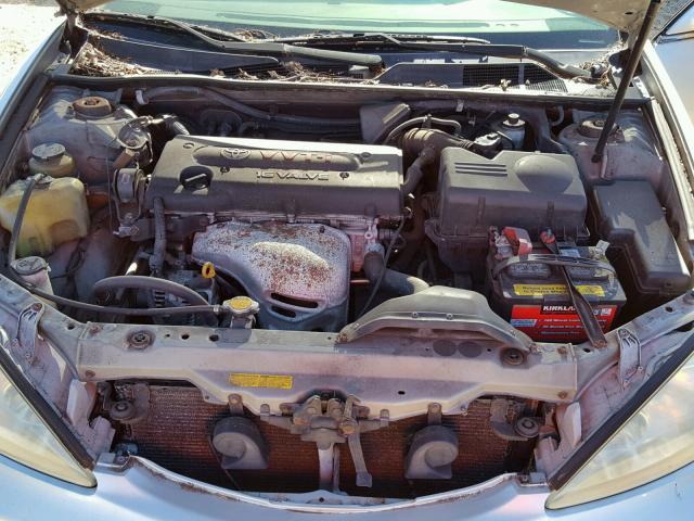 JTDBE32K630185122 - 2003 TOYOTA CAMRY LE ვერცხლისფერი ფოტო 7