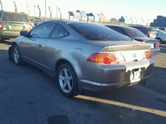 JH4DC54883C019967 - 2003 ACURA RSX GRAY photo 3