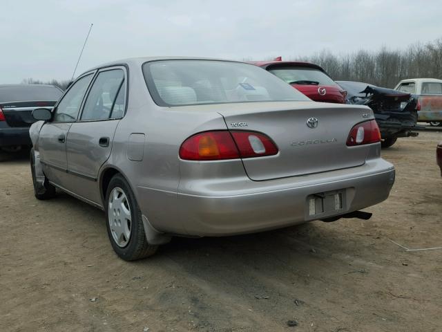 2T1BR12E0XC253249 - 1999 TOYOTA COROLLA VE TAN photo 3