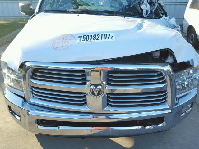 3C6UR5DLXGG224057 - 2016 RAM 2500 SLT WHITE photo 7