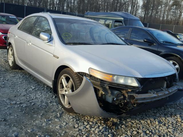 19UUA66255A013582 - 2005 ACURA TL SILVER photo 1