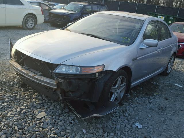 19UUA66255A013582 - 2005 ACURA TL SILVER photo 2