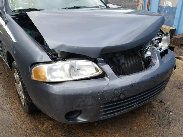 3N1CB51D1YL341057 - 2000 NISSAN SENTRA BAS GRAY photo 9