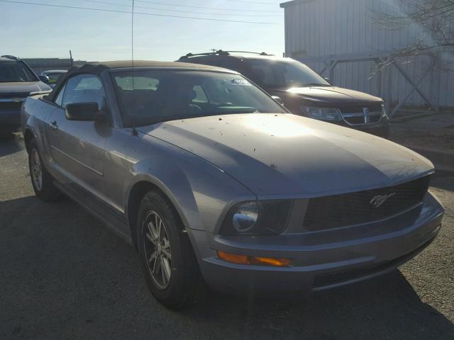 1ZVFT84NX75353815 - 2007 FORD MUSTANG GRAY photo 1