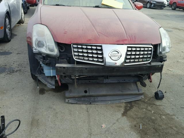 1N4BA41E06C838162 - 2006 NISSAN MAXIMA SE RED photo 9