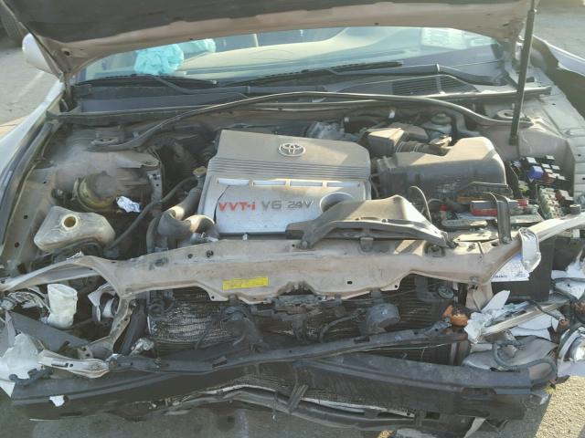 4T1BF32K83U053125 - 2003 TOYOTA CAMRY LE GOLD photo 7