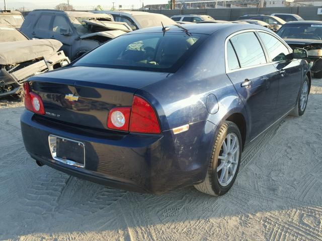 1G1ZD5EB5A4126019 - 2010 CHEVROLET MALIBU 2LT BLUE photo 4