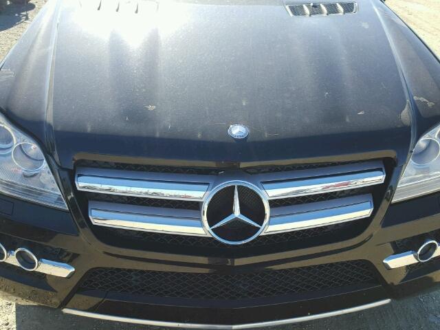 4JGBF7BE8AA617758 - 2010 MERCEDES-BENZ GL 450 4MA BLACK photo 7