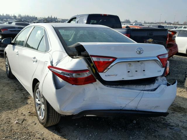 4T4BF1FK1GR517298 - 2016 TOYOTA CAMRY LE WHITE photo 3