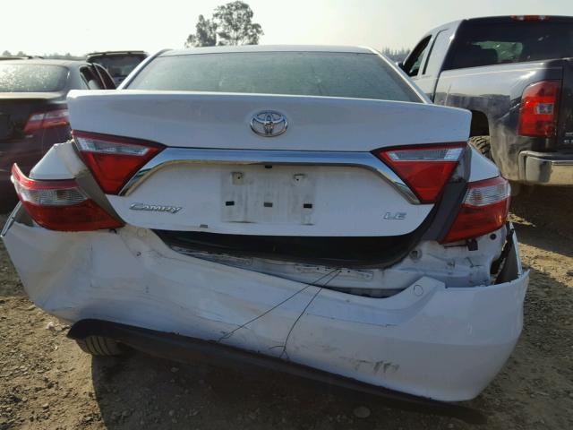 4T4BF1FK1GR517298 - 2016 TOYOTA CAMRY LE WHITE photo 9