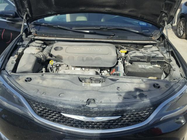 1C3CCCAB4FN753665 - 2015 CHRYSLER 200 LIMITE BLACK photo 7