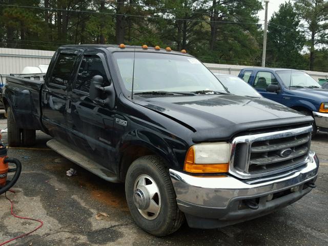 1FTWW32F41EC49370 - 2001 FORD F350 SUPER BLACK photo 1