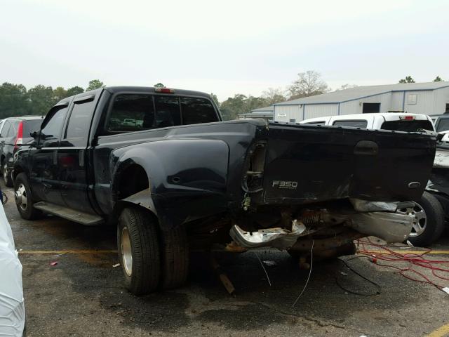 1FTWW32F41EC49370 - 2001 FORD F350 SUPER BLACK photo 3