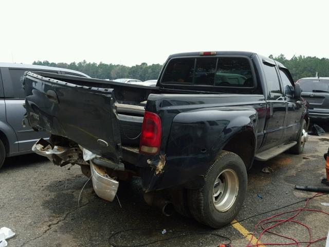 1FTWW32F41EC49370 - 2001 FORD F350 SUPER BLACK photo 4