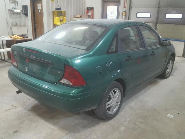 1FAFP34PX2W356332 - 2002 FORD FOCUS SE GREEN photo 4