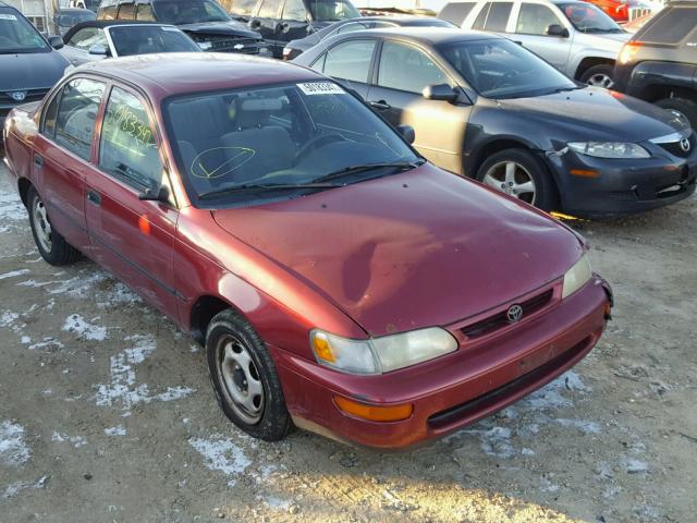 1NXBA02E8TZ501175 - 1996 TOYOTA COROLLA RED photo 1