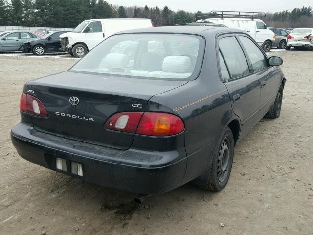 2T1BR12E7YC303341 - 2000 TOYOTA COROLLA VE BLACK photo 4