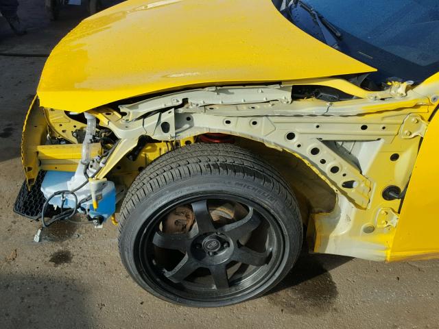 JF1ZNAA19F8704901 - 2015 TOYOTA SCION FR-S YELLOW photo 9