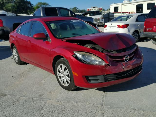 1YVHZ8BH1A5M18429 - 2010 MAZDA 6 I RED photo 1