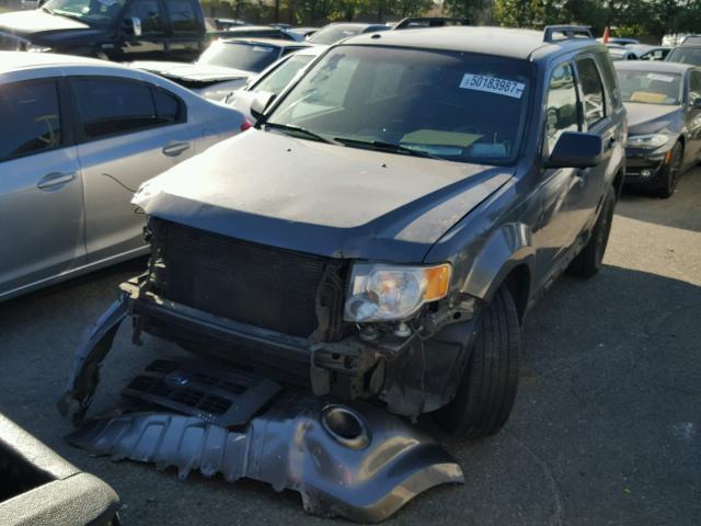 1FMCU0DG5CKB58136 - 2012 FORD ESCAPE XLT GRAY photo 2