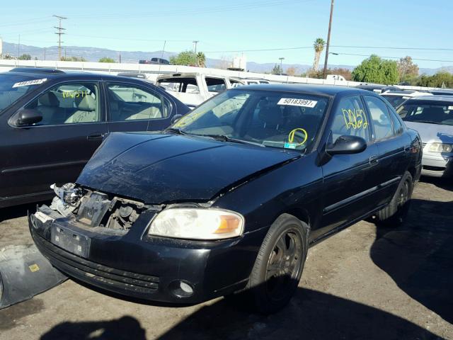 3N1CB51DX5L513906 - 2005 NISSAN SENTRA 1.8 BLACK photo 2