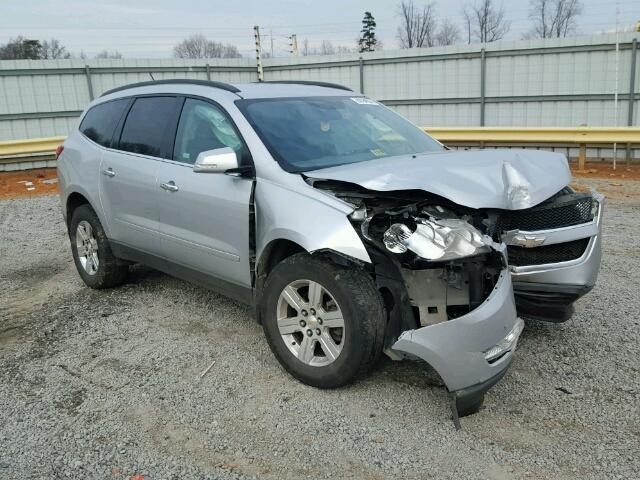 1GNKVGED2BJ396239 - 2011 CHEVROLET TRAVERSE L SILVER photo 1