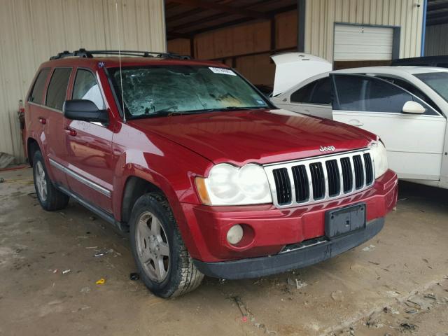 1J4HS58N95C688879 - 2005 JEEP GRAND CHER BURGUNDY photo 1