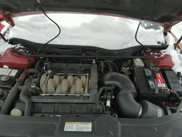 1LNFM97V2WY697942 - 1998 LINCOLN CONTINENTA RED photo 7