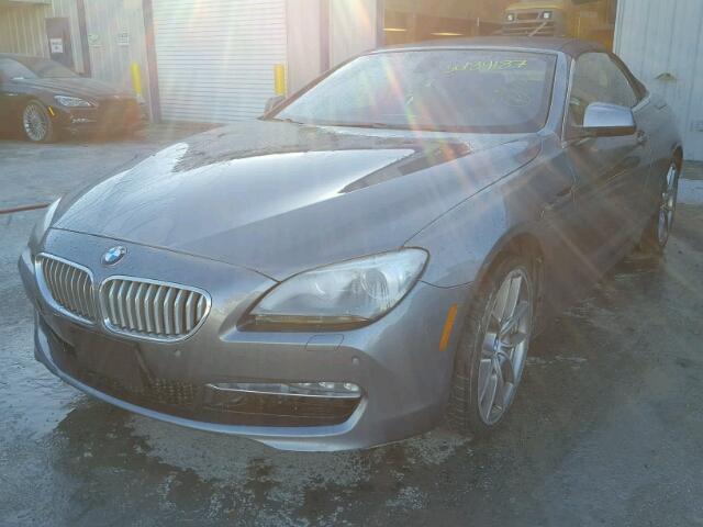 WBALZ3C50CDL71231 - 2012 BMW 650 I SILVER photo 2