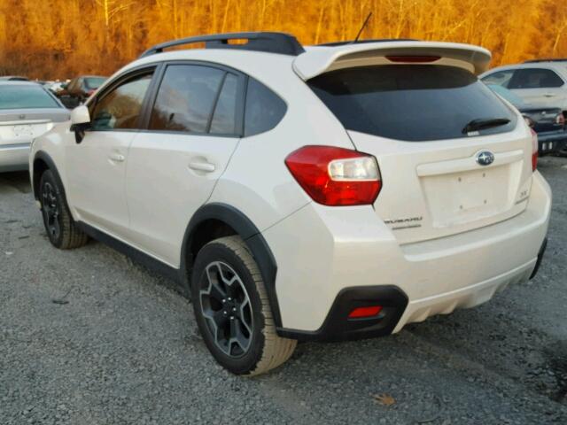 JF2GPAVC8E8247876 - 2014 SUBARU XV CROSSTR WHITE photo 3