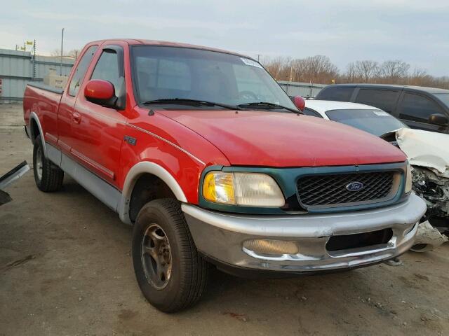 1FTDX18WXVKB63732 - 1997 FORD F150 RED photo 1