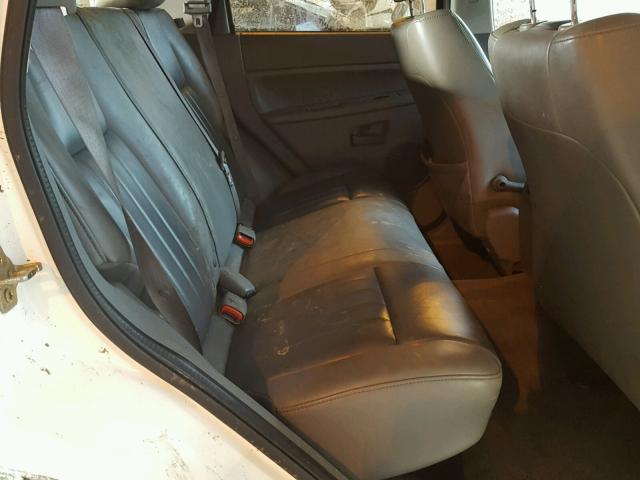 1J4GR48K85C568045 - 2005 JEEP GRAND CHER WHITE photo 6