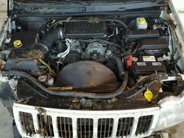 1J4GR48K85C568045 - 2005 JEEP GRAND CHER WHITE photo 7