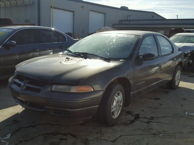 1B3EJ46X1YN180586 - 2000 DODGE STRATUS SE GRAY photo 2