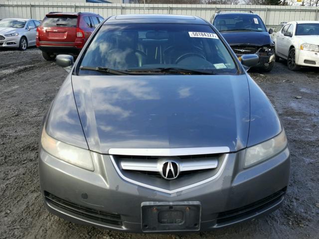 19UUA66244A024152 - 2004 ACURA TL GRAY photo 9