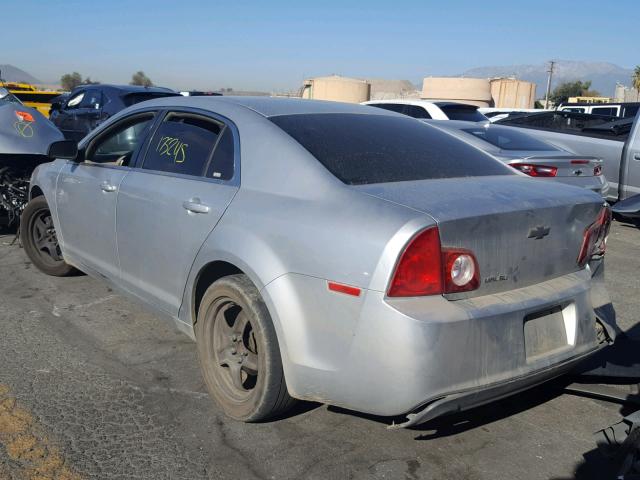 1G1ZA5E10BF243741 - 2011 CHEVROLET MALIBU LS ვერცხლისფერი ფოტო 3