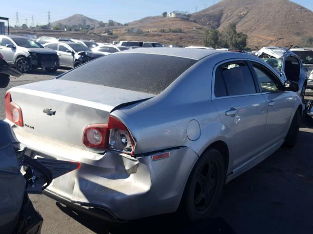 1G1ZA5E10BF243741 - 2011 CHEVROLET MALIBU LS ვერცხლისფერი ფოტო 4