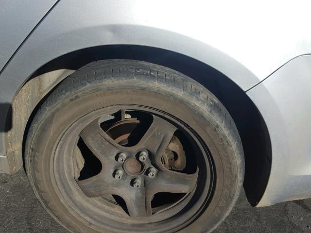 1G1ZA5E10BF243741 - 2011 CHEVROLET MALIBU LS ვერცხლისფერი ფოტო 9