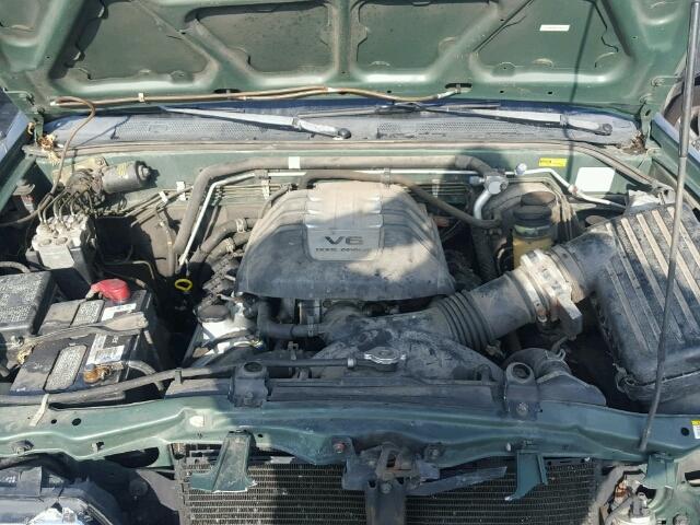 4S2DM58W114307428 - 2001 ISUZU RODEO S GREEN photo 7